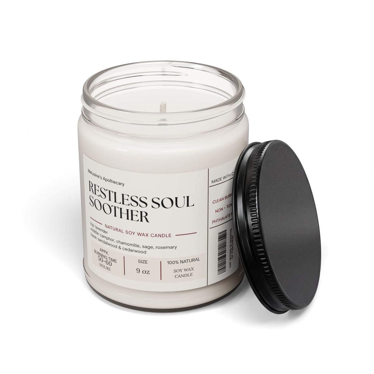 Restless Soul Soother Scented Soy Candle