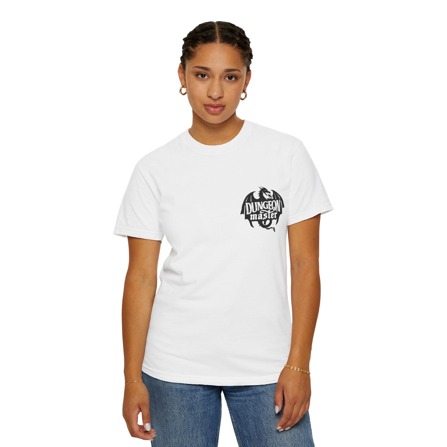 Perception Check D20 RPG T-Shirt — "Perception Check Yourself Before You Wreck Yourself"