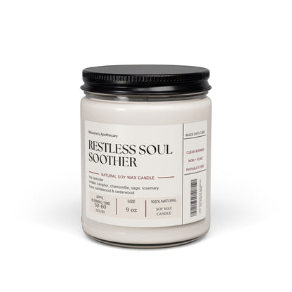 Restless Soul Soother Scented Soy Candle