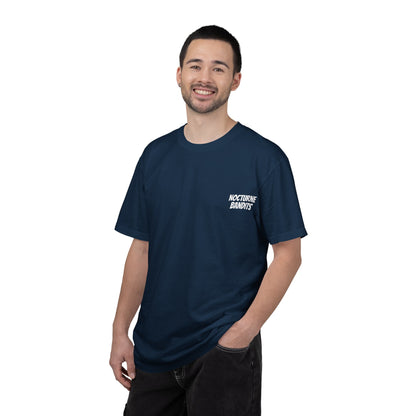 T-Shirt — Classic White Garment-Dyed Crewneck