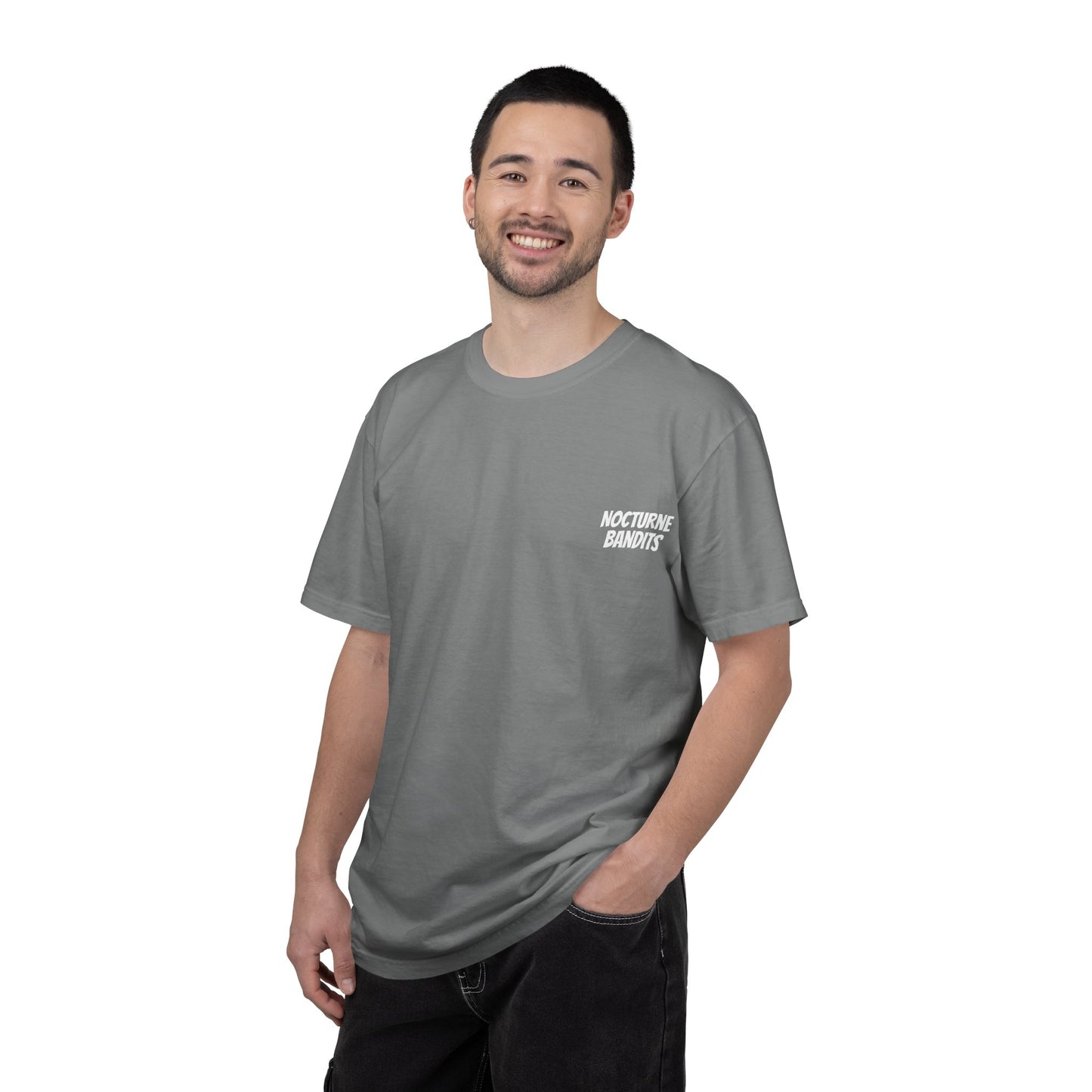 T-Shirt — Classic White Garment-Dyed Crewneck