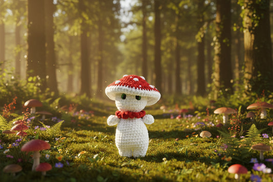 Fun Guys & Fun Gals | Fungi Inspired Amigurumi Mushrooms